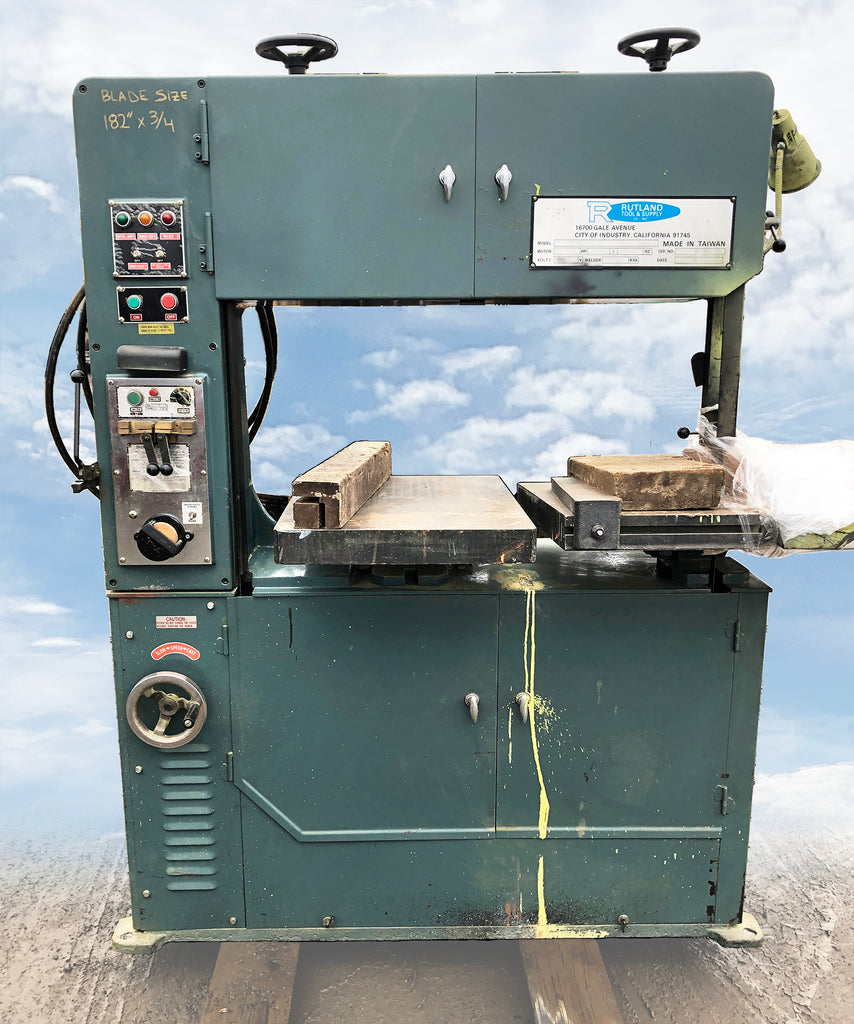 Rutland 28881000 Vertical Band Saw – Industrial Surplus Oregon