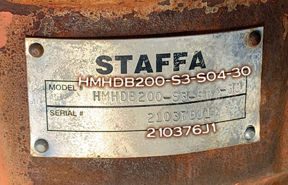 Staffa HM/HDB200-S3-S04-30 Radial Piston Motor