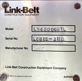 Link-Belt LS4300C2TL Log Loader