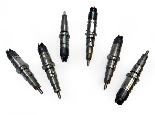 2012 OEM Cummins 6034-187 Diesel Fuel Injectors ~ Set of 6