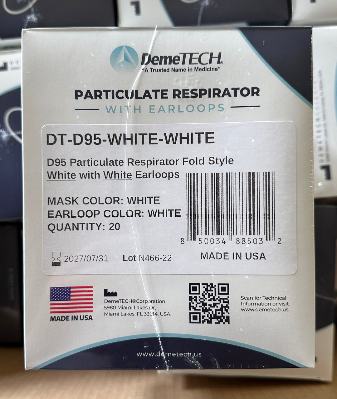 DemeTECH Particulate Respirator / Masks