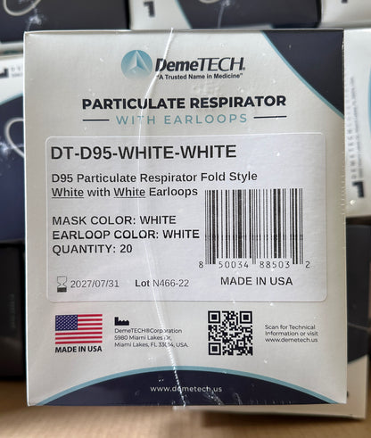 DemeTECH Particulate Respirator / Masks