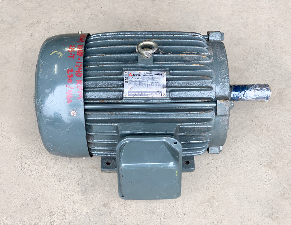 Teco 3A215C4002-M 10HP 3-Phase Induction Motor