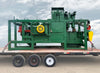 Adco West circular sawmill scragg mill long chain feed table main cutting head rig overall side profile