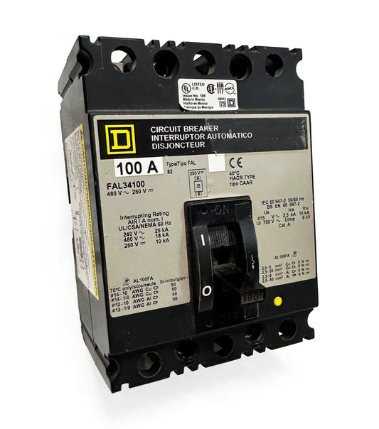 Square D FAL34100 Circuit Breaker