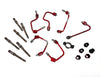 (6x) 2012 OEM Cummins 6034-187 Diesel Fuel Injectors ~ w/ fittings