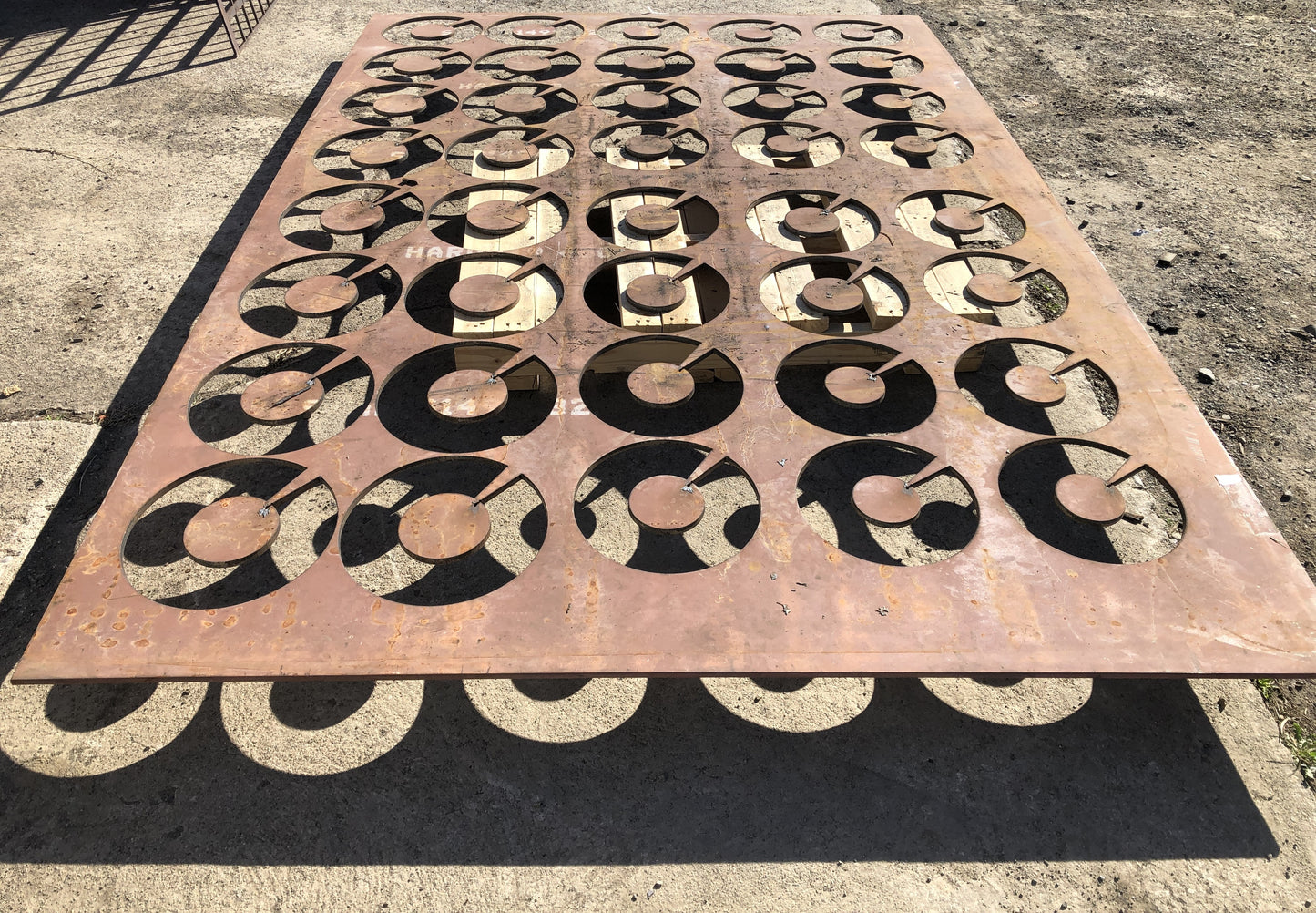 Fire-cut Steel Skeletons/Grating  |  85¢ / lb  |  Multiple Sizes Available - THESE ARE *NOT SOLD OUT*