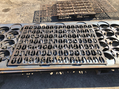 Fire-cut Steel Skeletons/Grating  |  85¢ / lb  |  Multiple Sizes Available - THESE ARE *NOT SOLD OUT*