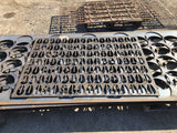 Fire-cut Steel Skeletons/Grating | $1.35/lb - Multiple Sizes Available