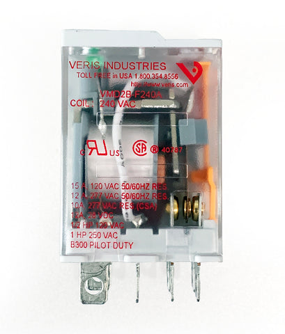 New in Package ~ Veris Industries VMD2B-F240A Socket Relay