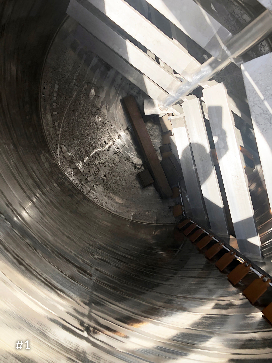 LEE Industries 1500-Gallon Vertical Jacketed Stainless Steel Mixing Tanks