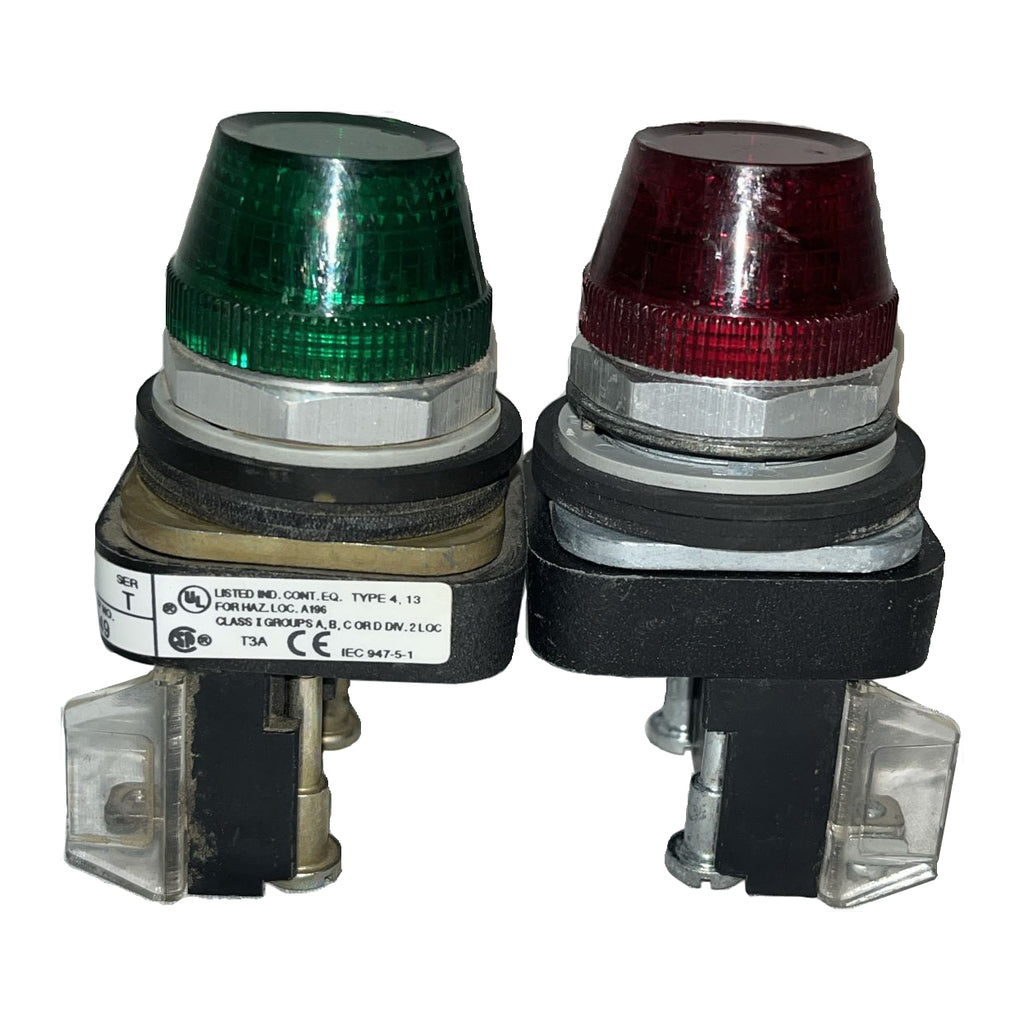 (2x) Allen-Bradley Pilot Lights