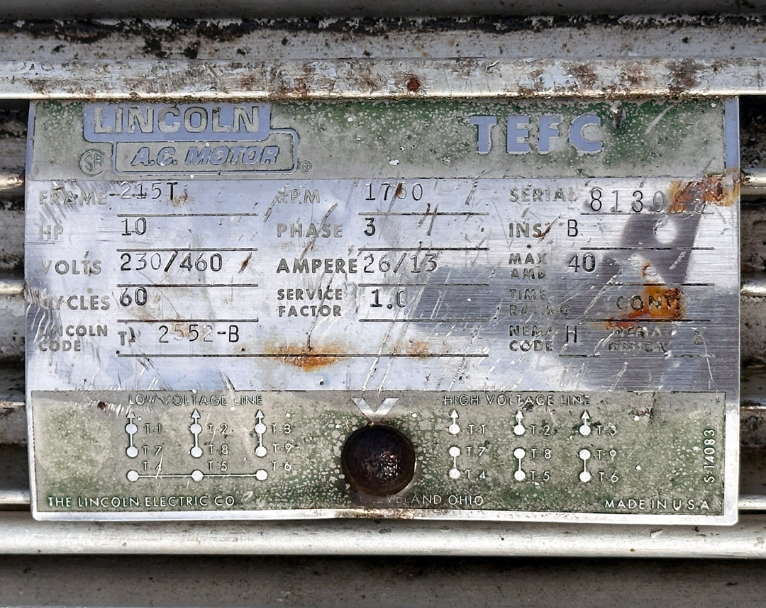 10HP Centrifugal Blower