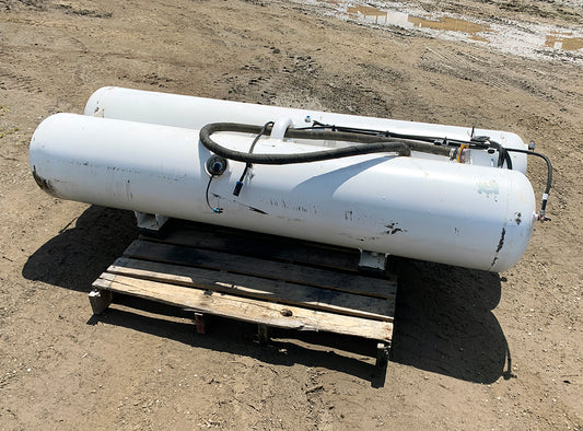 2 Attached Propane Tanks