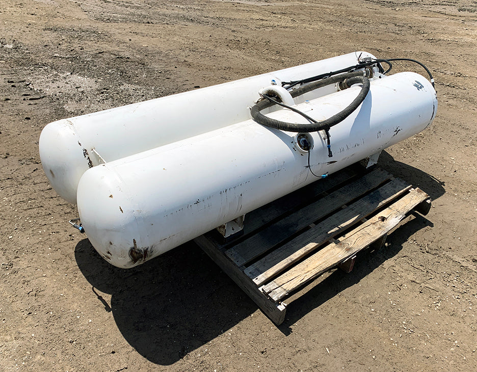 2 Attached Propane Tanks