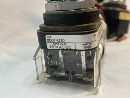 (5) Allen-Bradley Pilot Lights