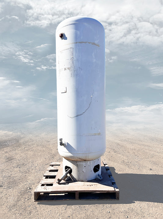 ~200-Gallon Vertical Air Receiver Tank