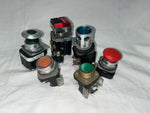 (5) Assorted Allen-Bradley & Cutler-Hammer Pilot Lights / Buttons