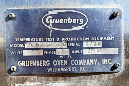 Gruenberg T50H130 Industrial Curing Oven