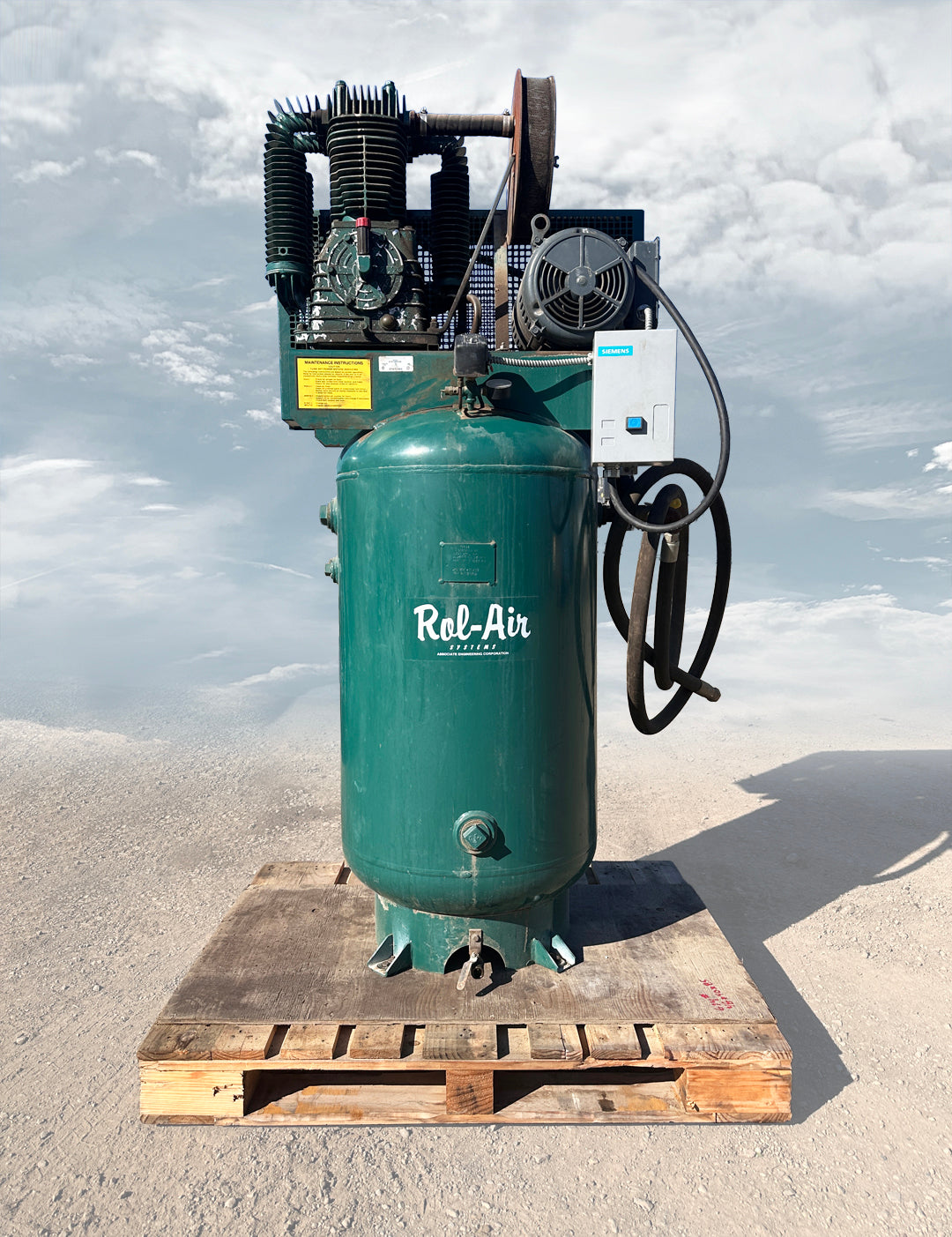 Rol-Air V75180K50 7.5 HP Air Compressor