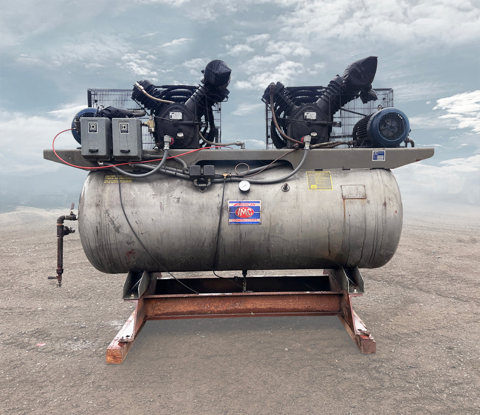 American IMC Dual-Motor Air Compressor