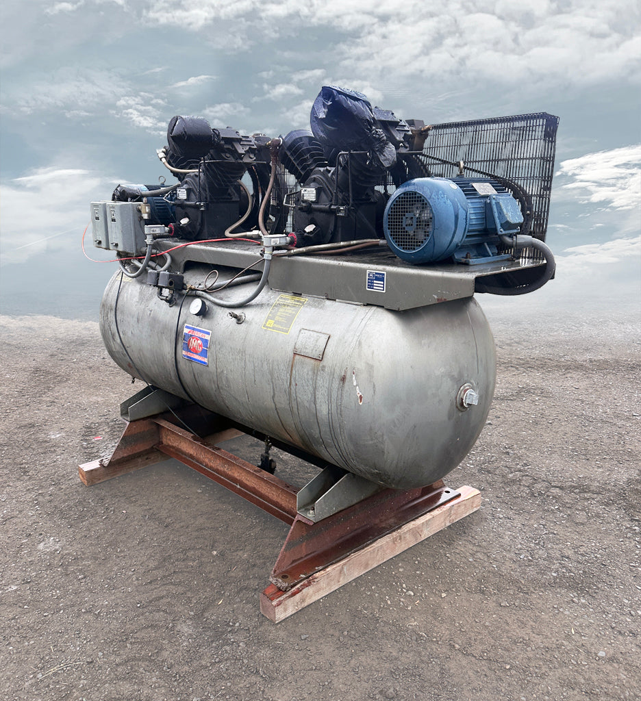 American IMC Dual-Motor Air Compressor