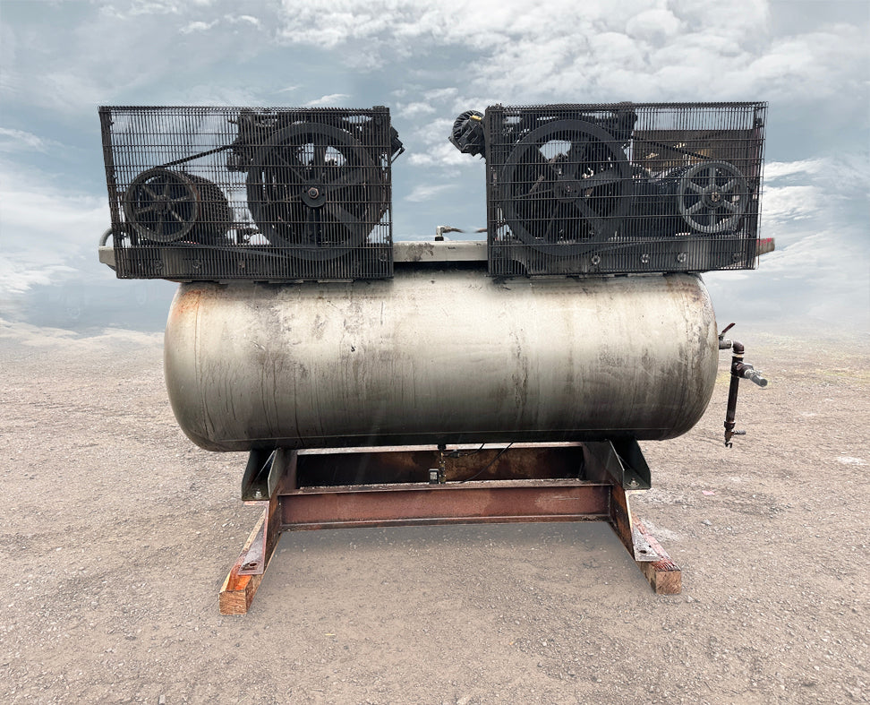 American IMC Dual-Motor Air Compressor