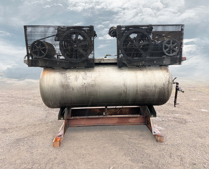 American IMC Dual-Motor Air Compressor