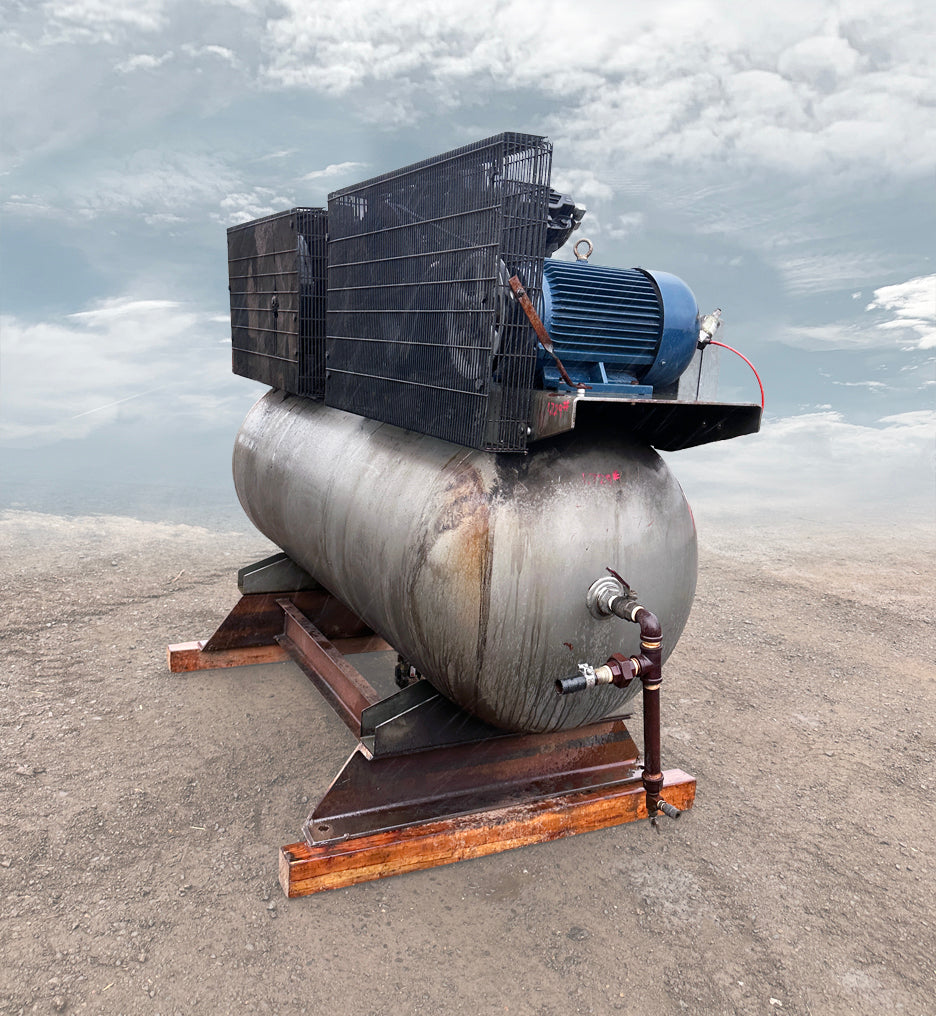 American IMC Dual-Motor Air Compressor