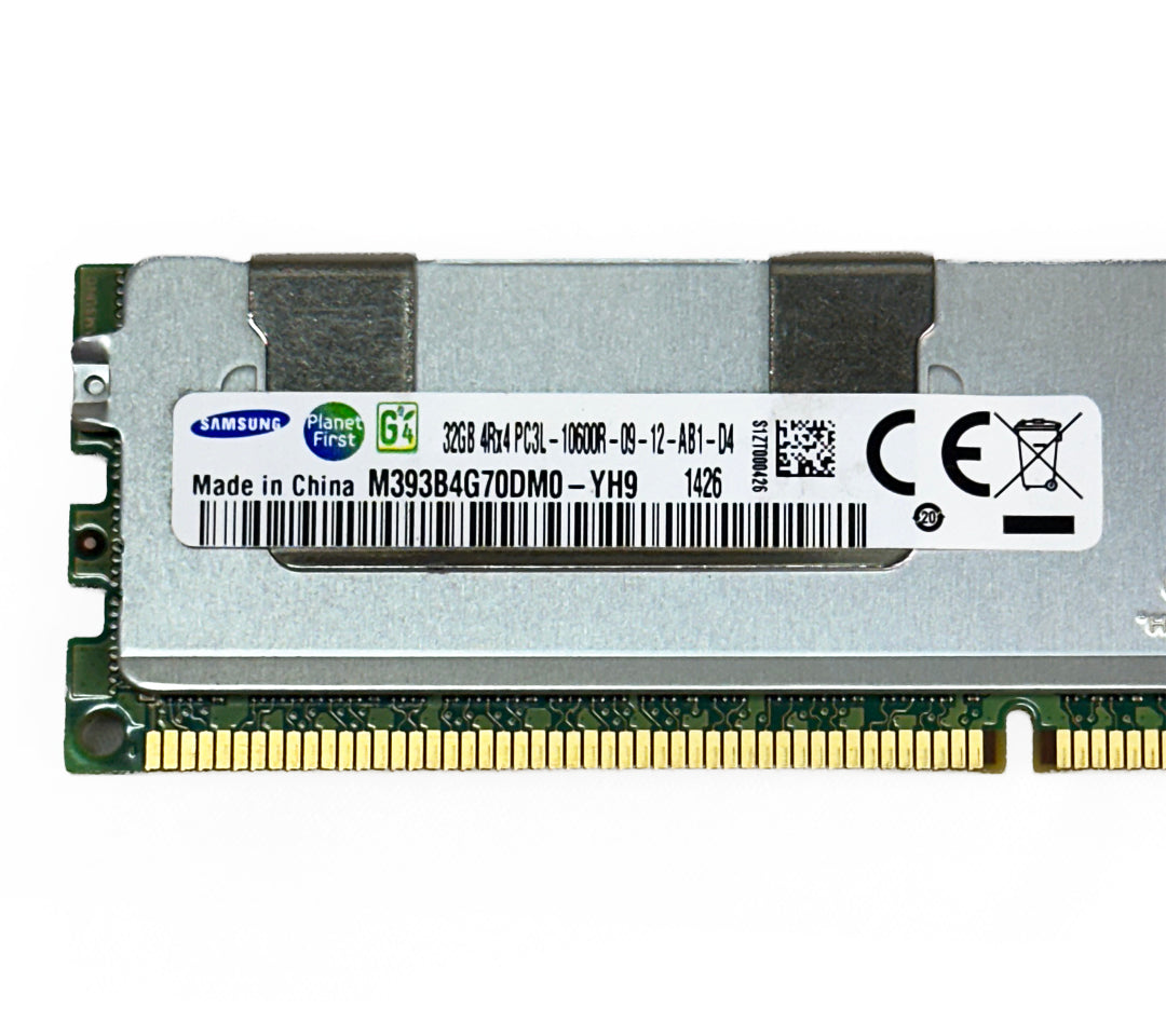 (2x) Samsung 32GB M393B4G70DM0-YH9 Server Memory / RAM