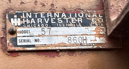 International Harvester Hay Baler