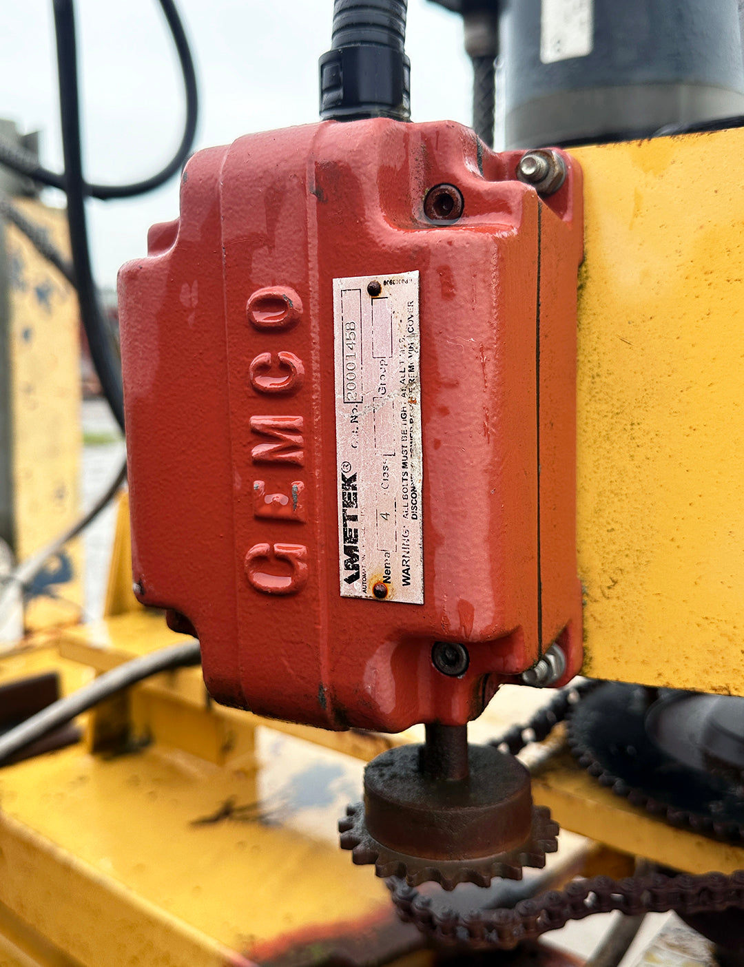 Gorbel 5 Ton Crane w/ Coffing 8000 lb Hoist