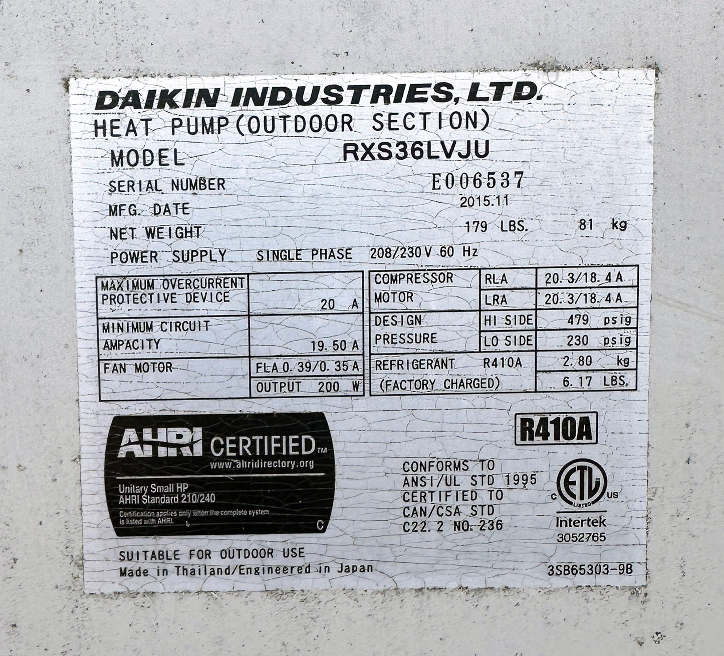 Freuhauf Dry Van / Trailer