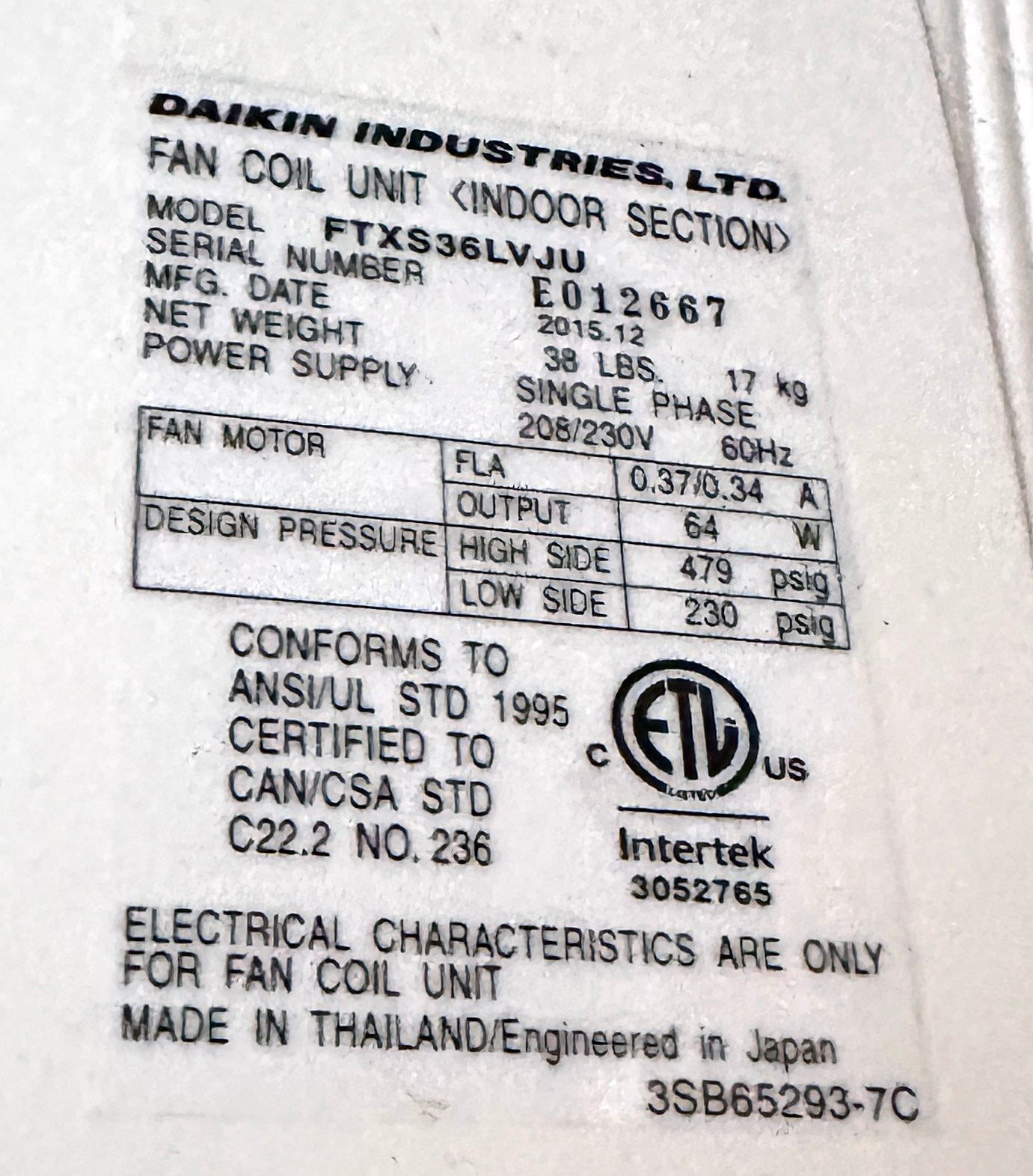 Freuhauf Dry Van / Trailer