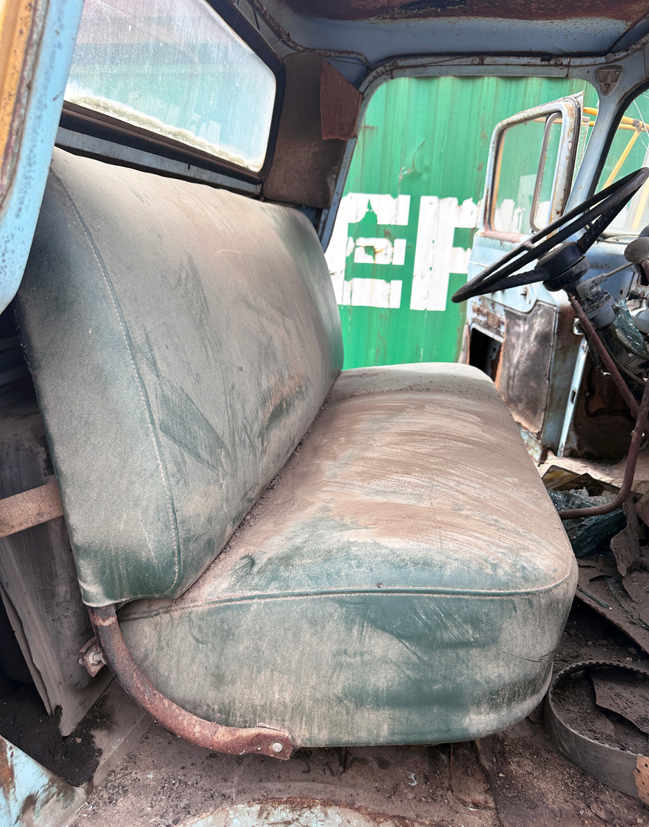 Vintage 1957 Ford T750 "Big Job" Truck Cab w/ PTO