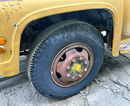 Vintage 1957 Ford T750 "Big Job" Truck Cab w/ PTO