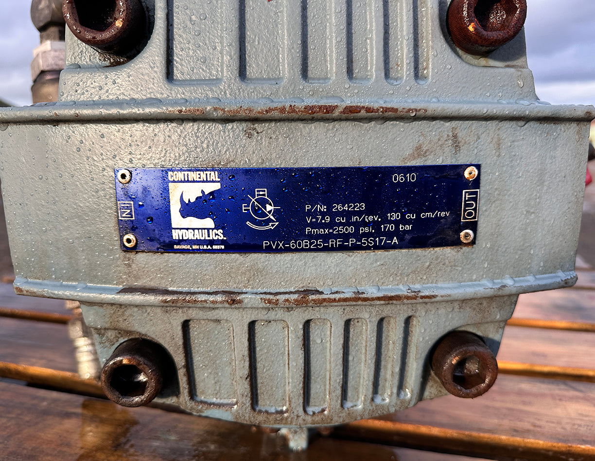 40HP Lincoln Motor Continental PVX0825 Hydraulic Piston Pump Assembly