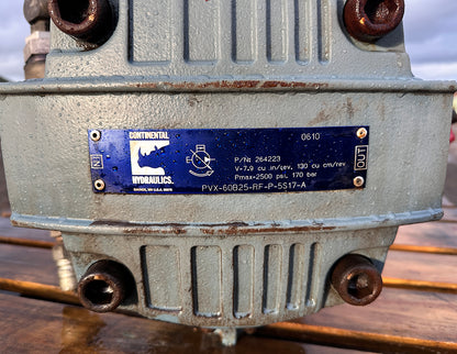 40HP Lincoln Motor Continental PVX0825 Hydraulic Piston Pump Assembly