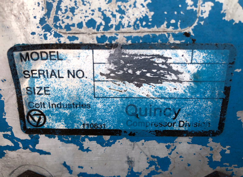 Quincy 20HP 5120 Air Compressor – Industrial Scrap Corporation