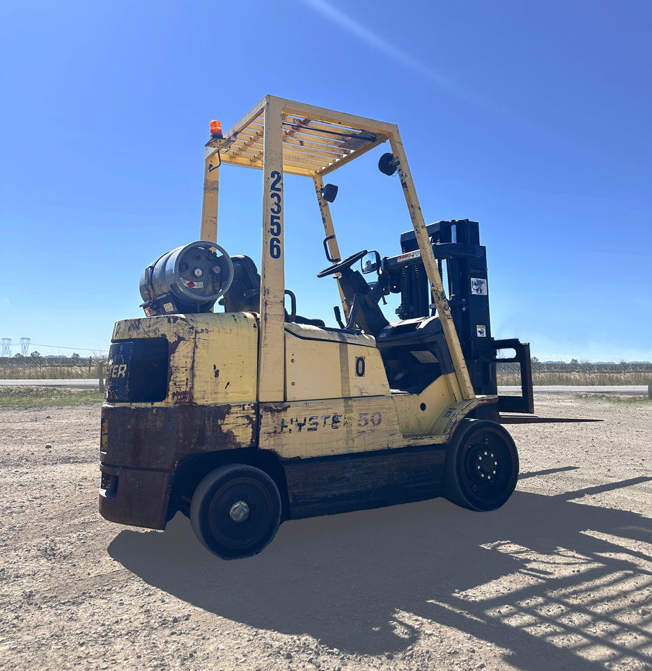 2002 Hyster S50XM Forklift w/ Forks