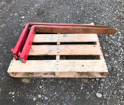 4" x 42" Bolzoni Class II Forklift Forks
