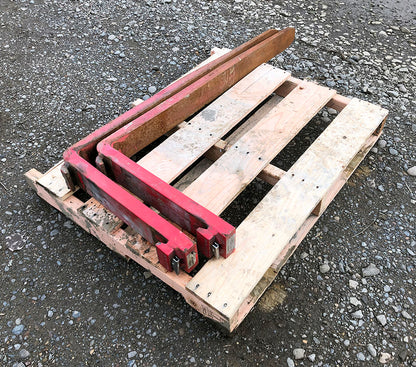 4" x 42" Bolzoni Class II Forklift Forks