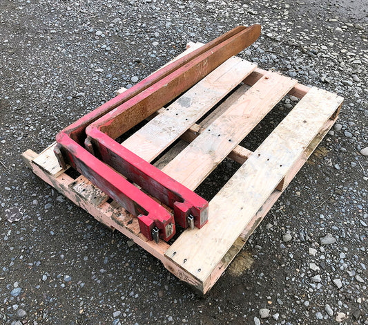 4" x 42" Bolzoni Class II Forklift Forks
