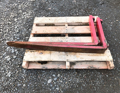 4" x 42" Bolzoni Class II Forklift Forks