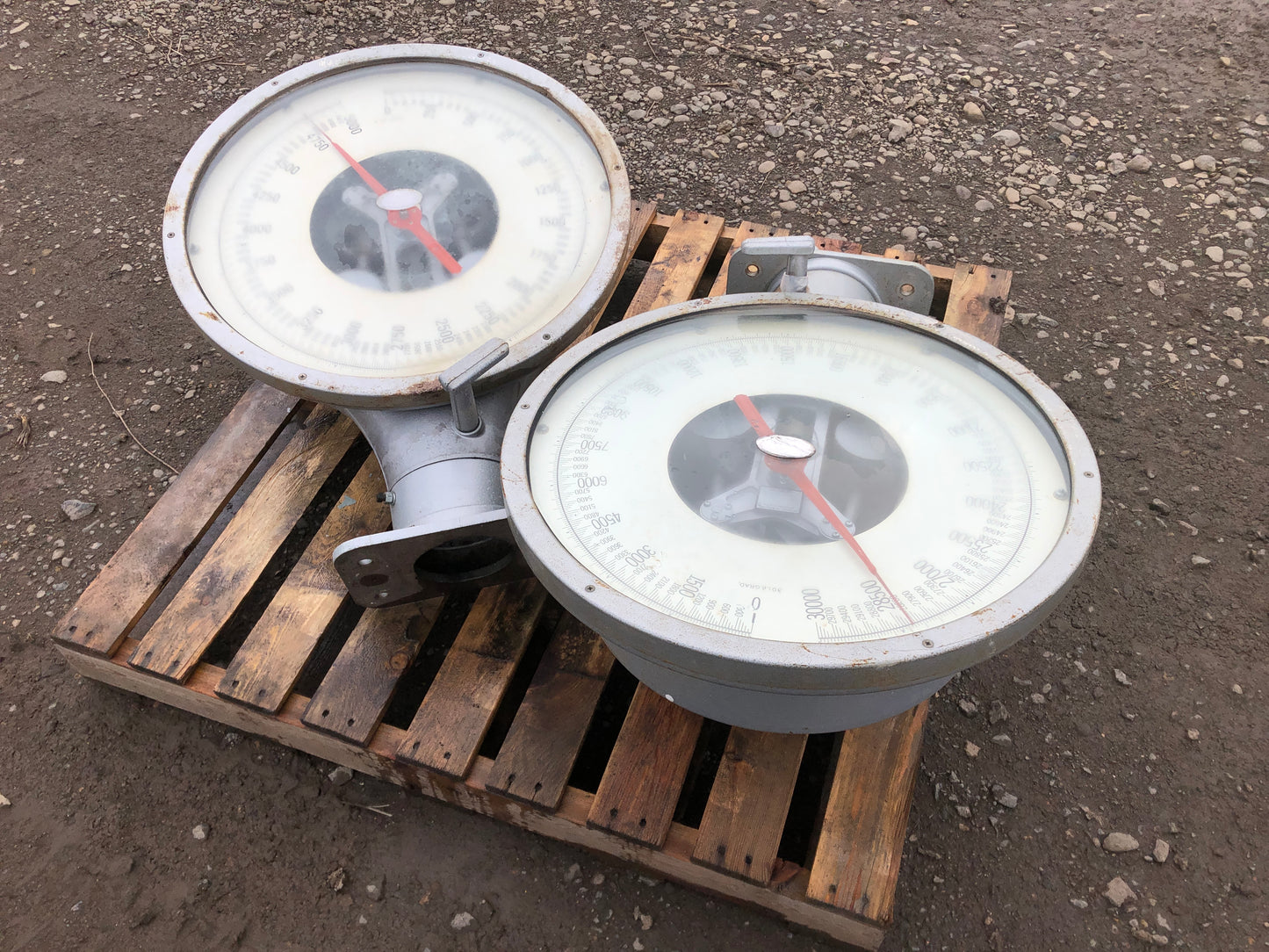 Detecto Scales 3214UXV 30000 LB Industrial Mechanical Dial Head Scale