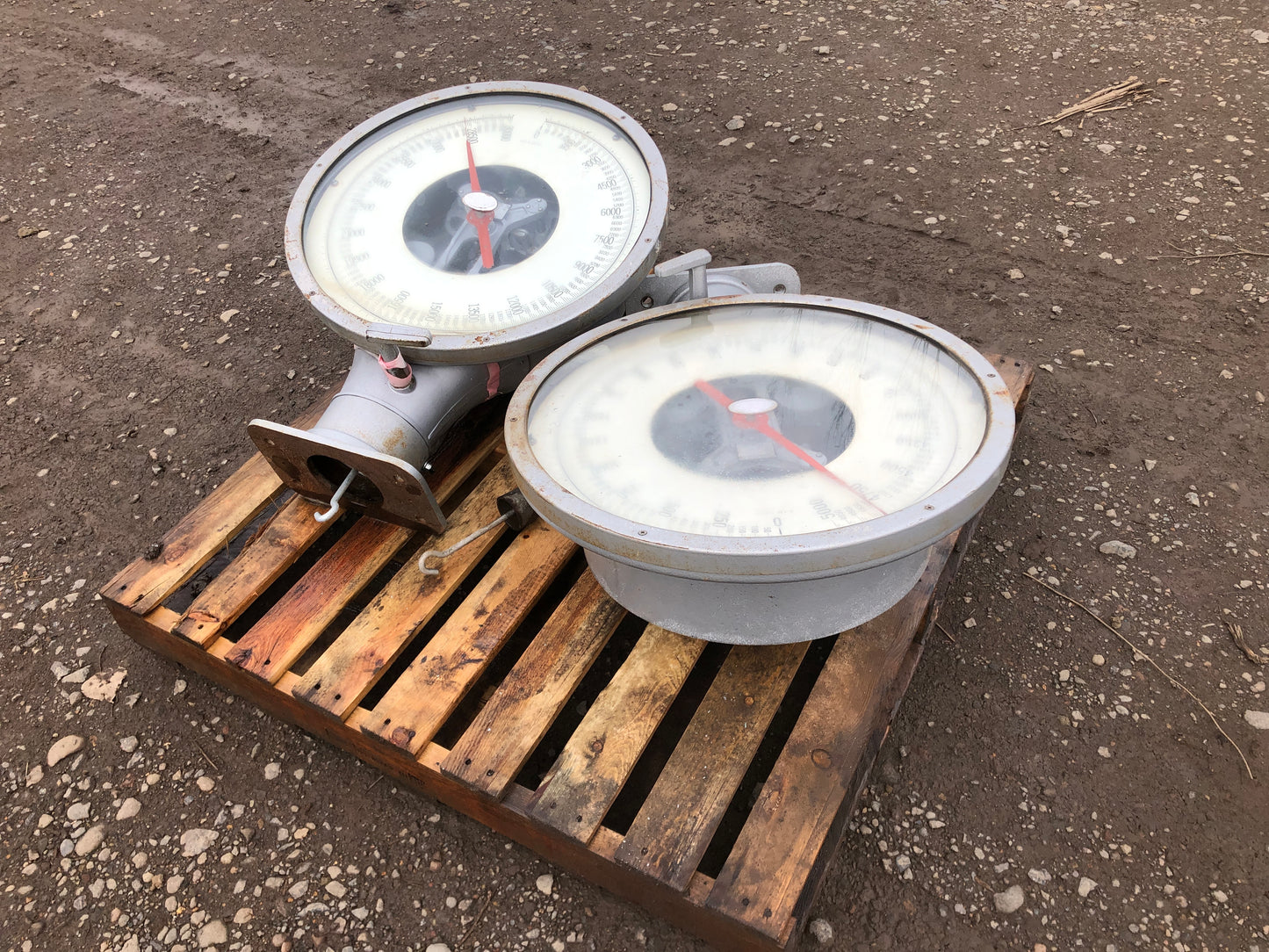Detecto Scales 3214UXV 30000 LB Industrial Mechanical Dial Head Scale