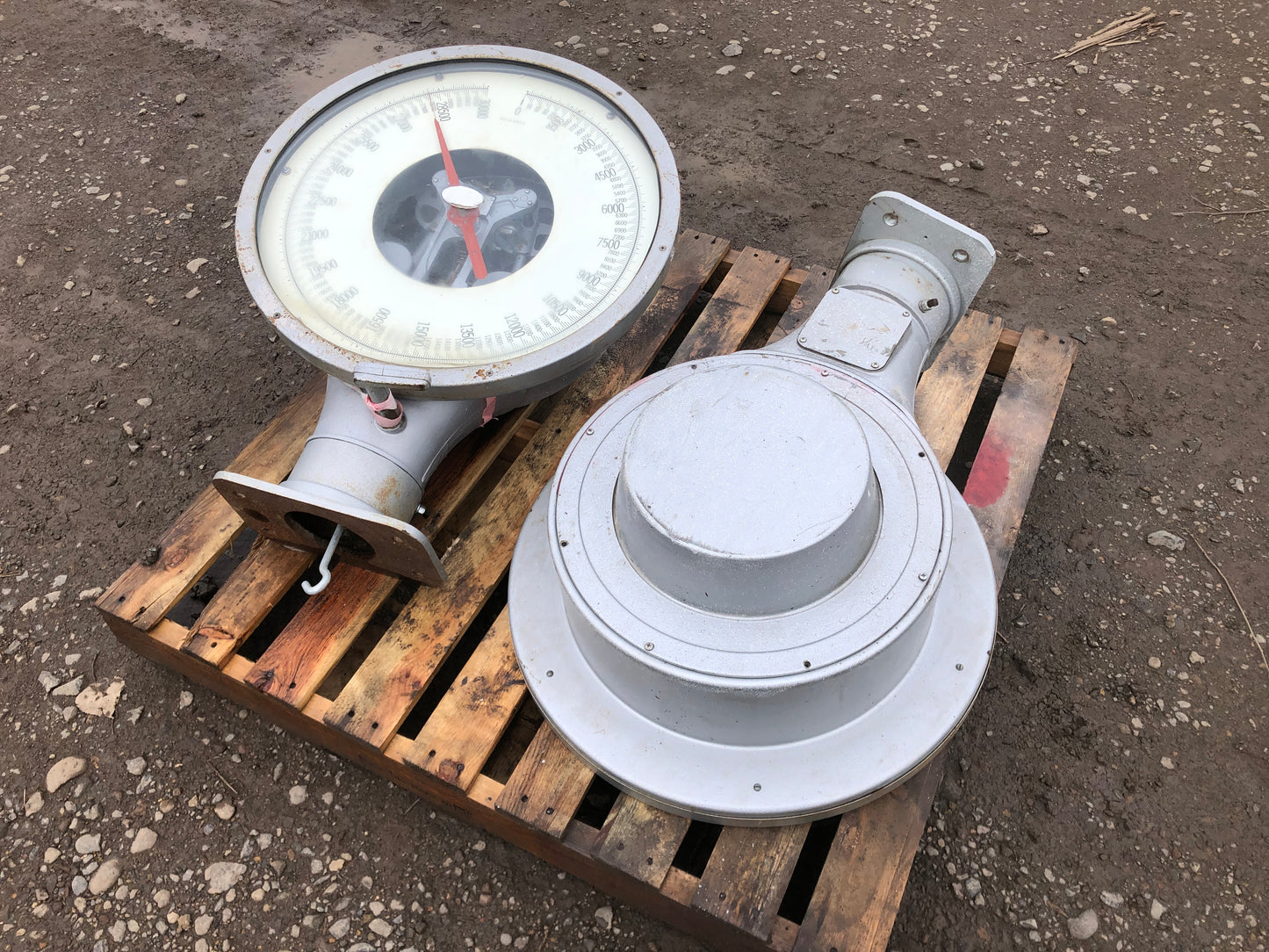 Detecto Scales 3214UXV 30000 LB Industrial Mechanical Dial Head Scale