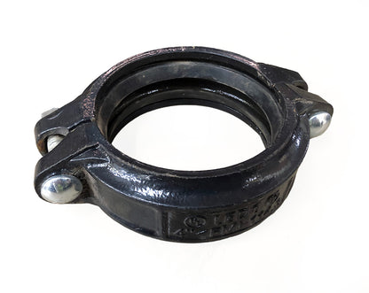LEDE 4" Rigid Grooved Pipe Coupling