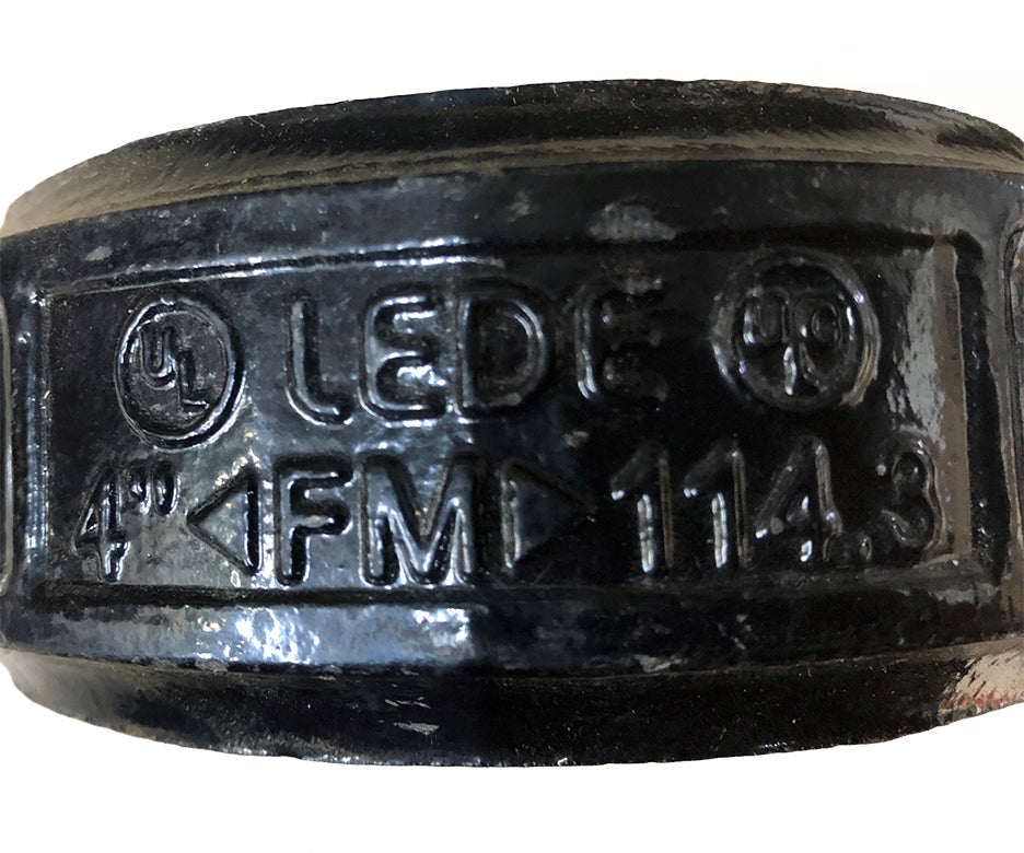 LEDE 4" Rigid Grooved Pipe Coupling