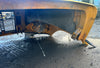 View beneath Freightliner hood